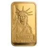 Credit Suisse 1 gram gold bar Statue of Liberty (New Assay) - Image 3