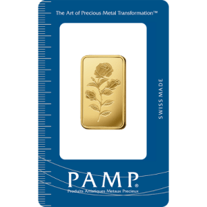 5 Gram PAMP Suisse Rosa Gold Bar