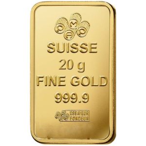 20 gram PAMP Suisse Rosa Gold Bar