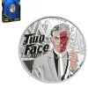 Samoa 1 oz DC Comics Two-Face Supervillain Silver Coin 2022 - Image 3