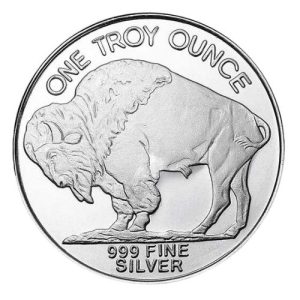 1 oz Silver Buffalo Rounds