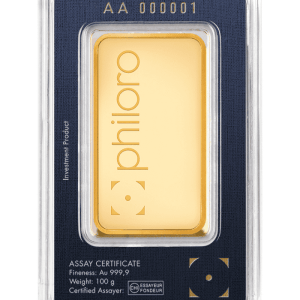 100 Gram Gold Bar Random Brands With Assay