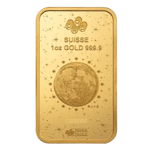 2025 1 oz Gold Bar PAMP – Legend of the White Snake Goddess