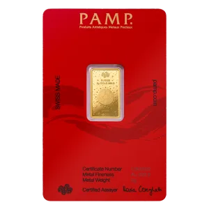 2025 5 Gram PAMP Gold Bar  – Legend of the White Snake Goddess