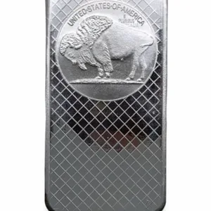 10 oz Silver  Liberty Buffalo Bars (New)