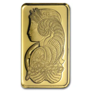 Vintage Assay - 5 gram Gold Bar PAMP Suisse Lady Fortuna .9999 fine