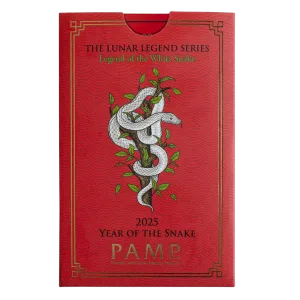 2025 5 Gram PAMP Gold Bar  – Legend of the White Snake Goddess