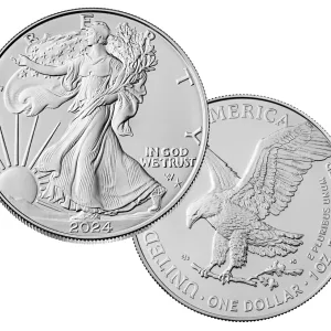 1 oz Star Privy American Silver Eagle Coin
