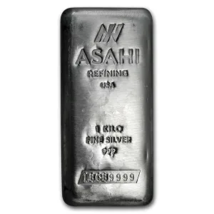 1 Kilo Asahi Silver Bar
