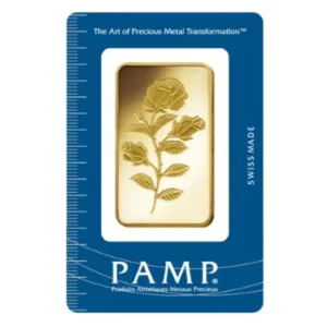 50 Gram PAMP Suisse Gold Bar - Rosa (In Assay)