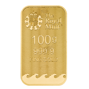 100 Gram Britannia Minted Gold Bar (In Assay)