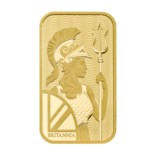 100 Gram Britannia Minted Gold Bar (In Assay)