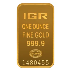 1 oz Gold Bar - (IGR) Istanbul Gold Refinery (New with Assay)