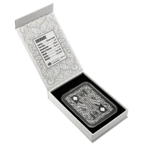 PAMP 1 oz Pure Silver Card Shaped Coin - Royal Flush King of Spades