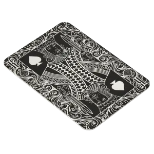 PAMP 1 oz Pure Silver Card Shaped Coin - Royal Flush King of Spades
