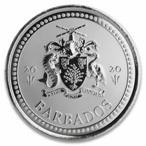 1 oz Silver Coin - Barbados Silver Trident 1 oz Silver Coin - Barbados Silver Trident